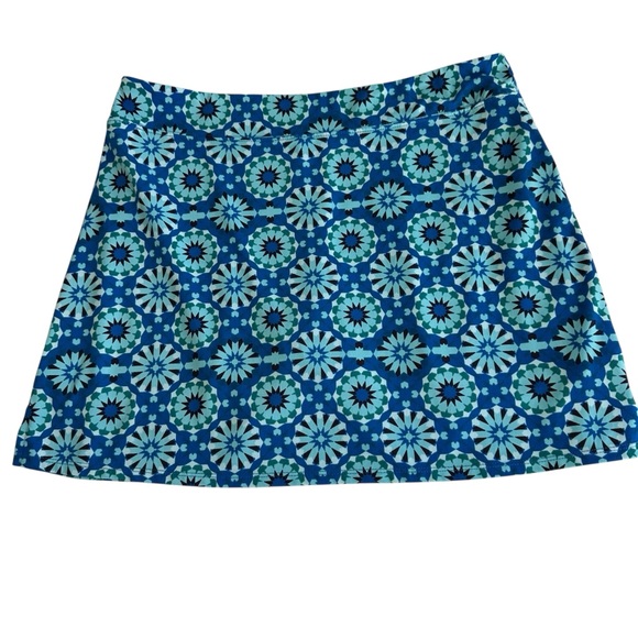 Tranquility by Colorado Clothing Blue and White Mini Skirt, Large - Picture 6 of 9